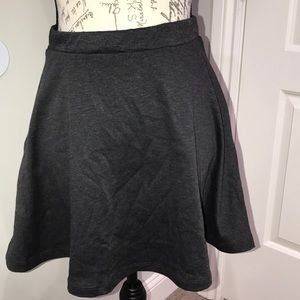 Dark gray skater skirt sz small